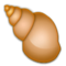 Spiral Shell emoji on Samsung